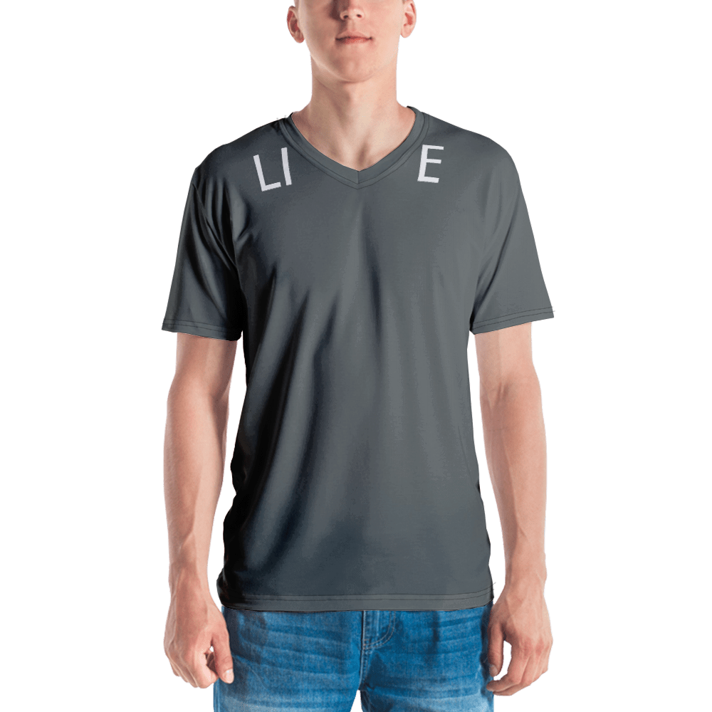 Modern Family Dylan’s Shirt LIVE V Neck TShirt for Men Mens