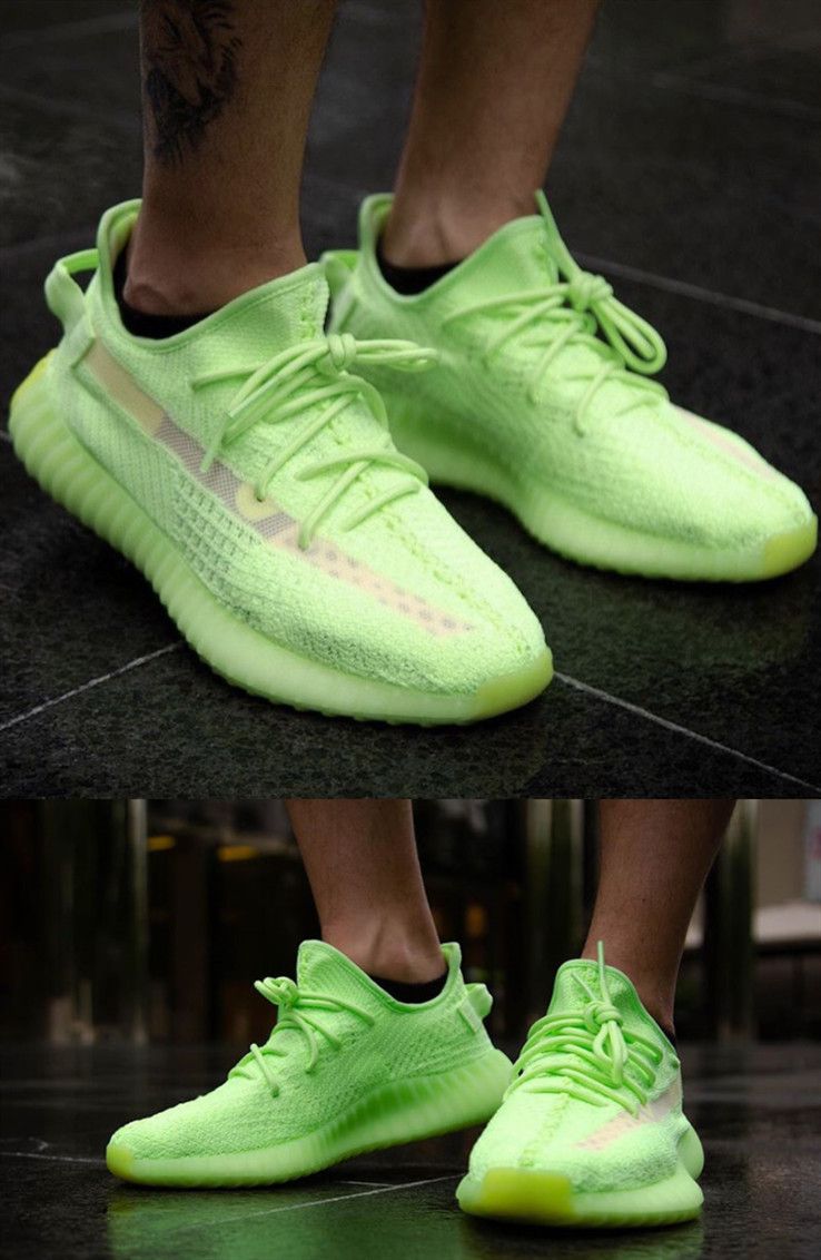 glow 350 yeezy