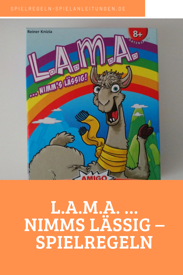 Kartenspiel LAMA.. nimm`s lässig!