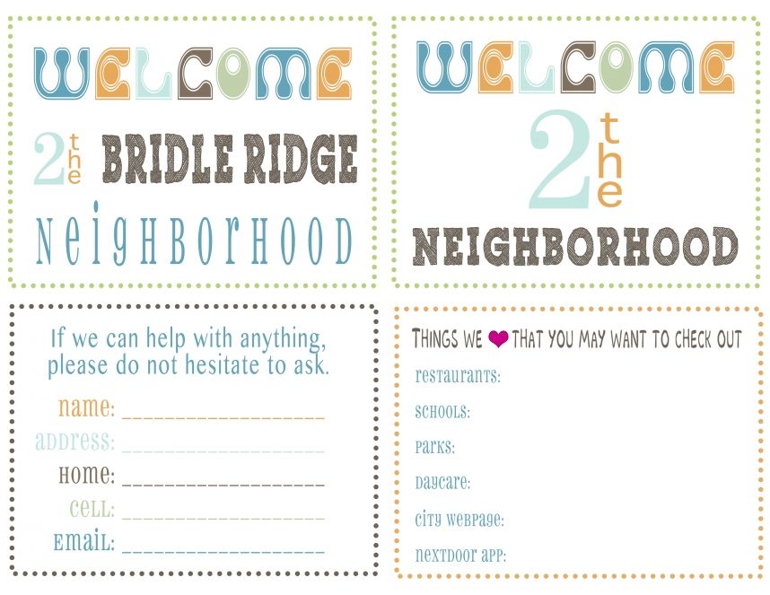 Welcome fresh neighbors Help save and Print for individual hire simply just photograph regarding Welcome to the Neighborhood Printable titled Welcome contemporary neighbors Preserve and Print for specific employ the service of just