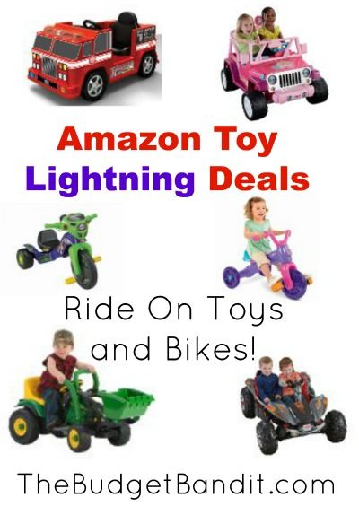 Amazon Countdown to Black Friday Lightning Toy Deals | Ride on toys, Toys, Best holiday deals