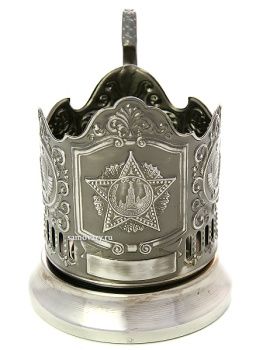 Латунный подстаканник с никелированным покрытием Russia, Tray, Trays, Board