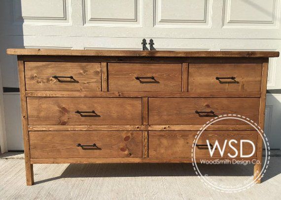 Farmhouse 7 Drawer Dresser Sideboard Long Farmhouse 7 Drawer Dresser Sideboard Long