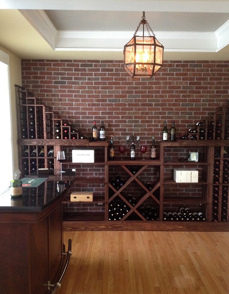 Custom Wine Cellar By Iwa Design Center In Huntersville Nc Custom Wine Cellar By Iwa Design Center
