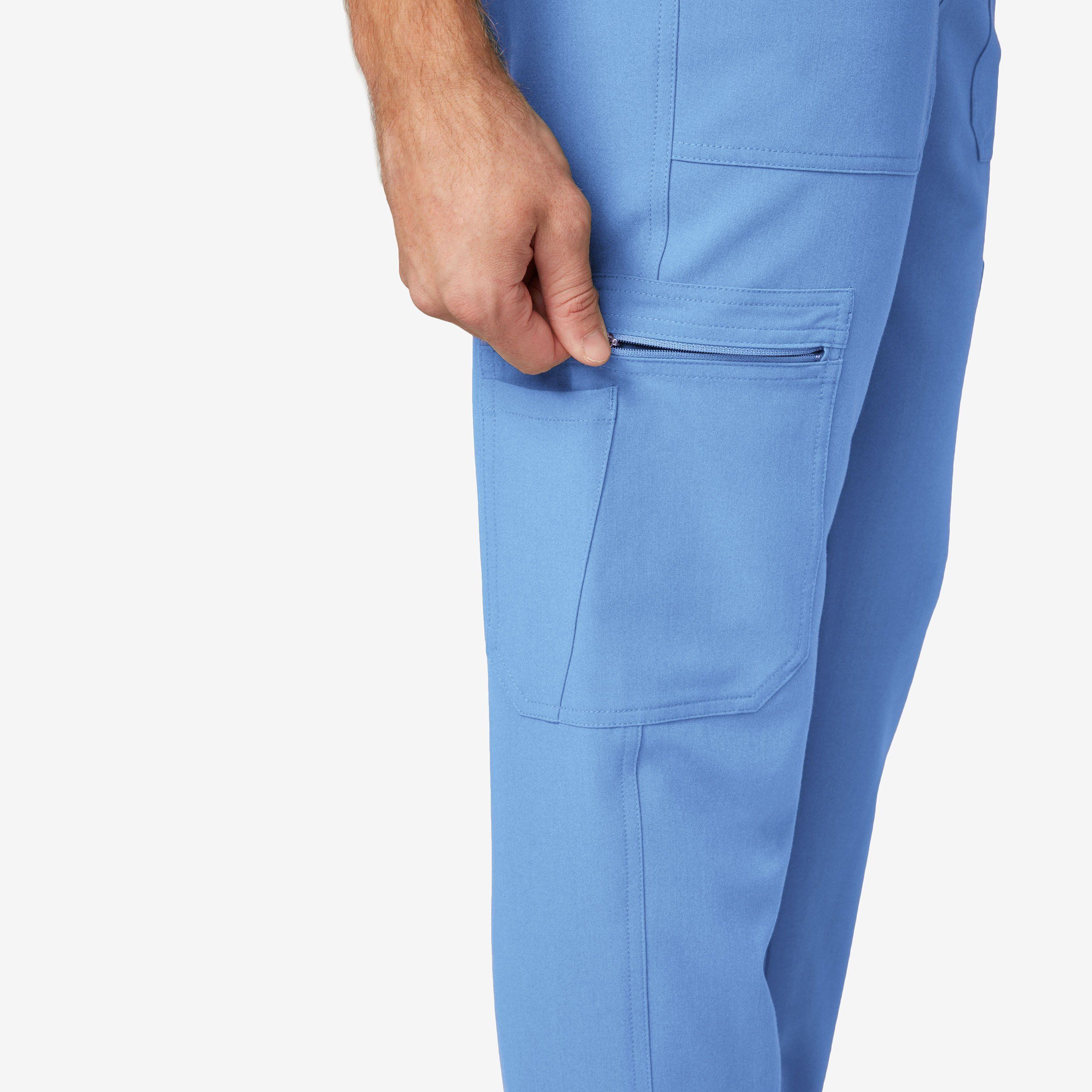 Mens Ceil Blue Cairo Cargo Scrub Pants Scrub Pants Pants Scrubs