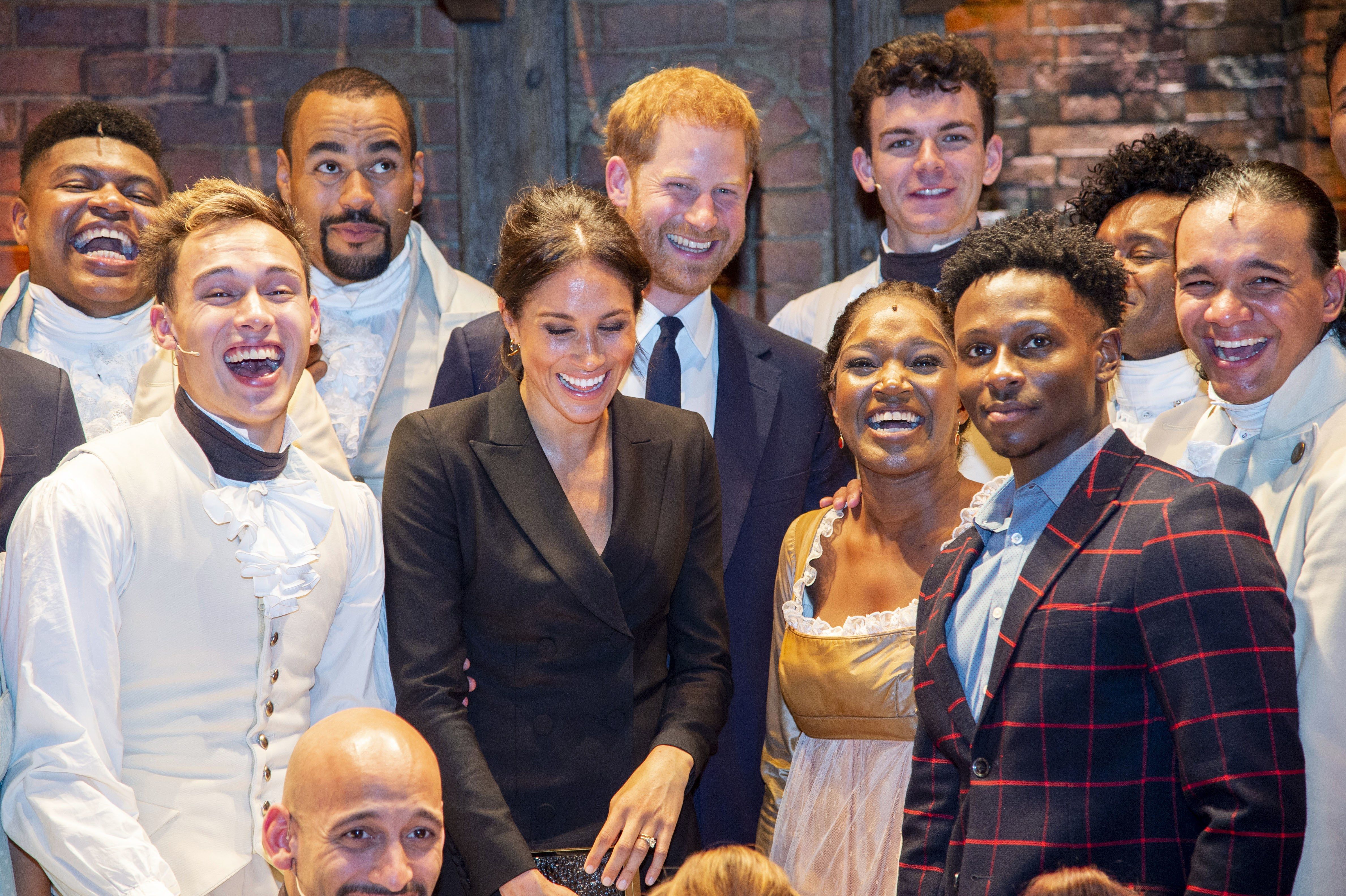 The adorable moment you may have missed between Harry and Meghan at her cookbook launch picture The adorable moment you may have missed between Harry and Meghan at her cookbook launch pictures