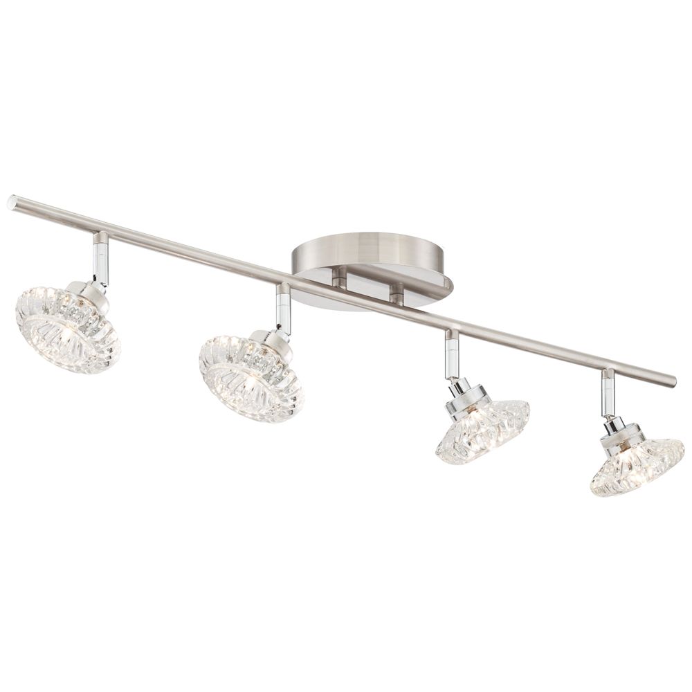 Pro Track Anissa 4 Light Crystal Fixture Style Pro Track Anissa 4 Light Crystal Fixture Style