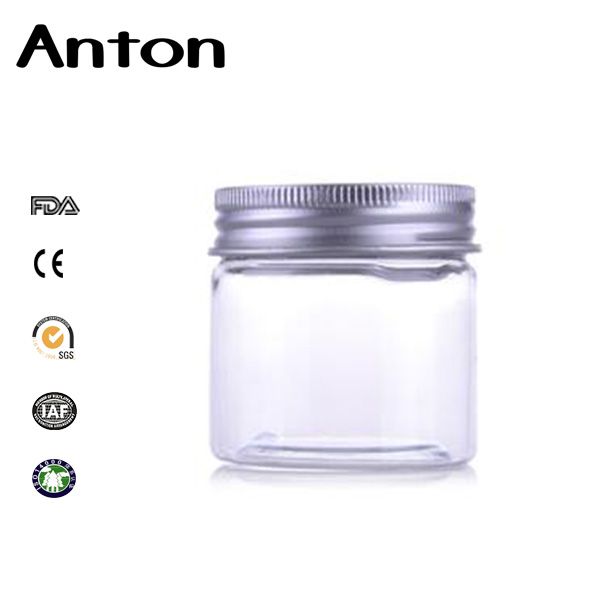 Download 30g 50g 100g 200g Cream Jar Recycled Cosmetic Glass Jars With Matte Silver Lid