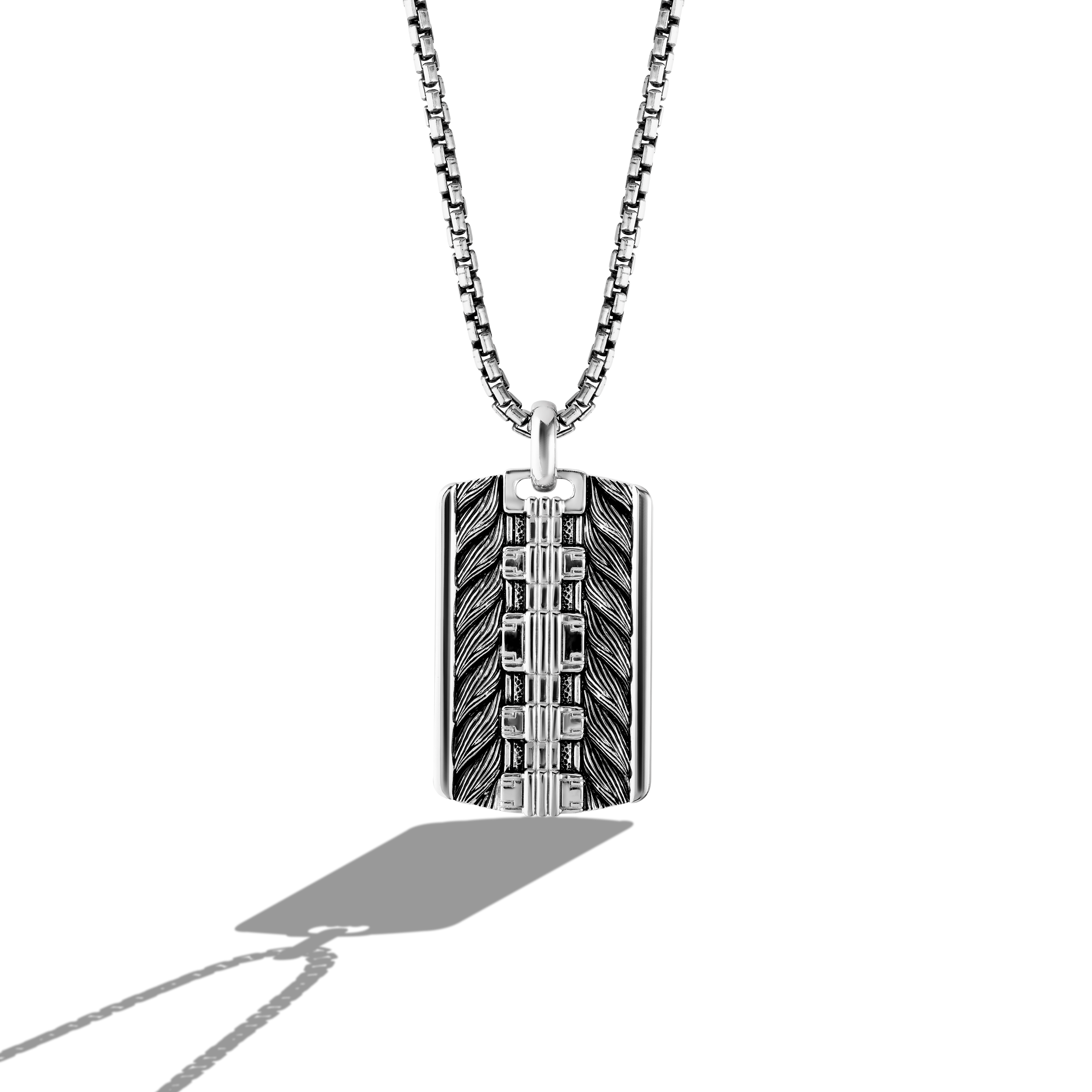 Star Wars™ Fine Jewelry THE WOOKIEE MEN'S PENDANT Silver and Black 