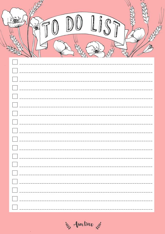 creative todo list creative todo list