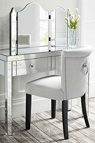 MY-Furniture ASHBOURNE Dreifach klappbarer Spiegel für Schminktisch - spiegel für schlafzimmer MY-Furniture ASHBOURNE Dreifach klappbarer Spiegel für Schminktisch - spiegel für schlafzimmer