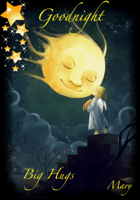 Goodnight Hugs Photo Goodnightmrsmoonbydarkmellogif