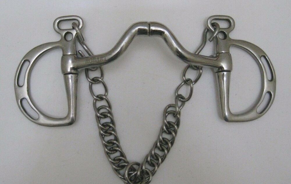 Medium Robart Pinchless Pelham Bit