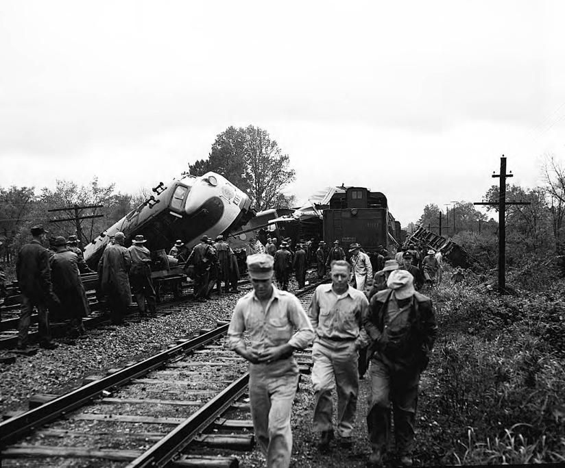 3 freight trains collide in Austell, GA on October 19, 1950 My