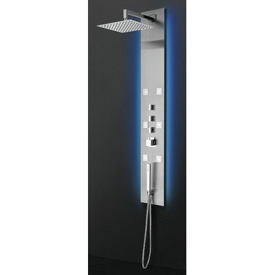 Nezza Flux Fixed Shower Head Shower Panel Shower Panels Bathroom Shower Panels Shower