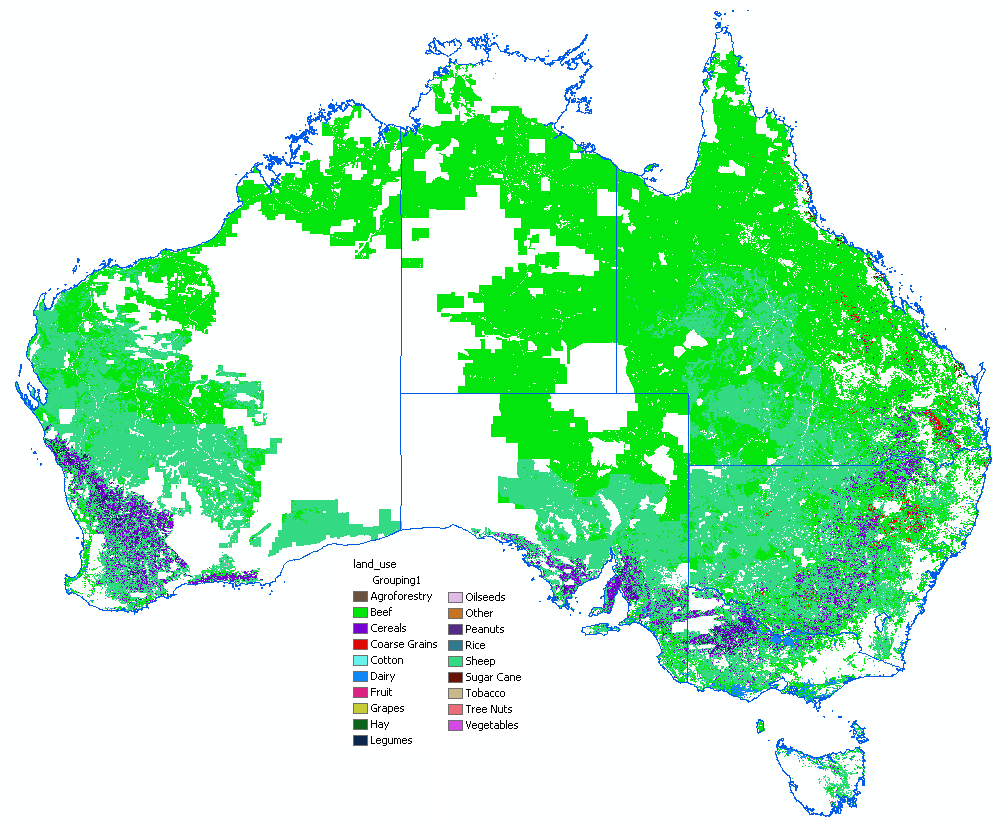 Australia Natural Resources Map Grape Tree Map Grapes
