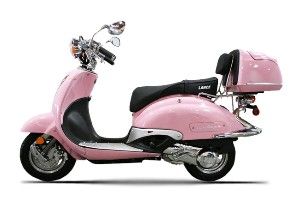 pink moped 150cc