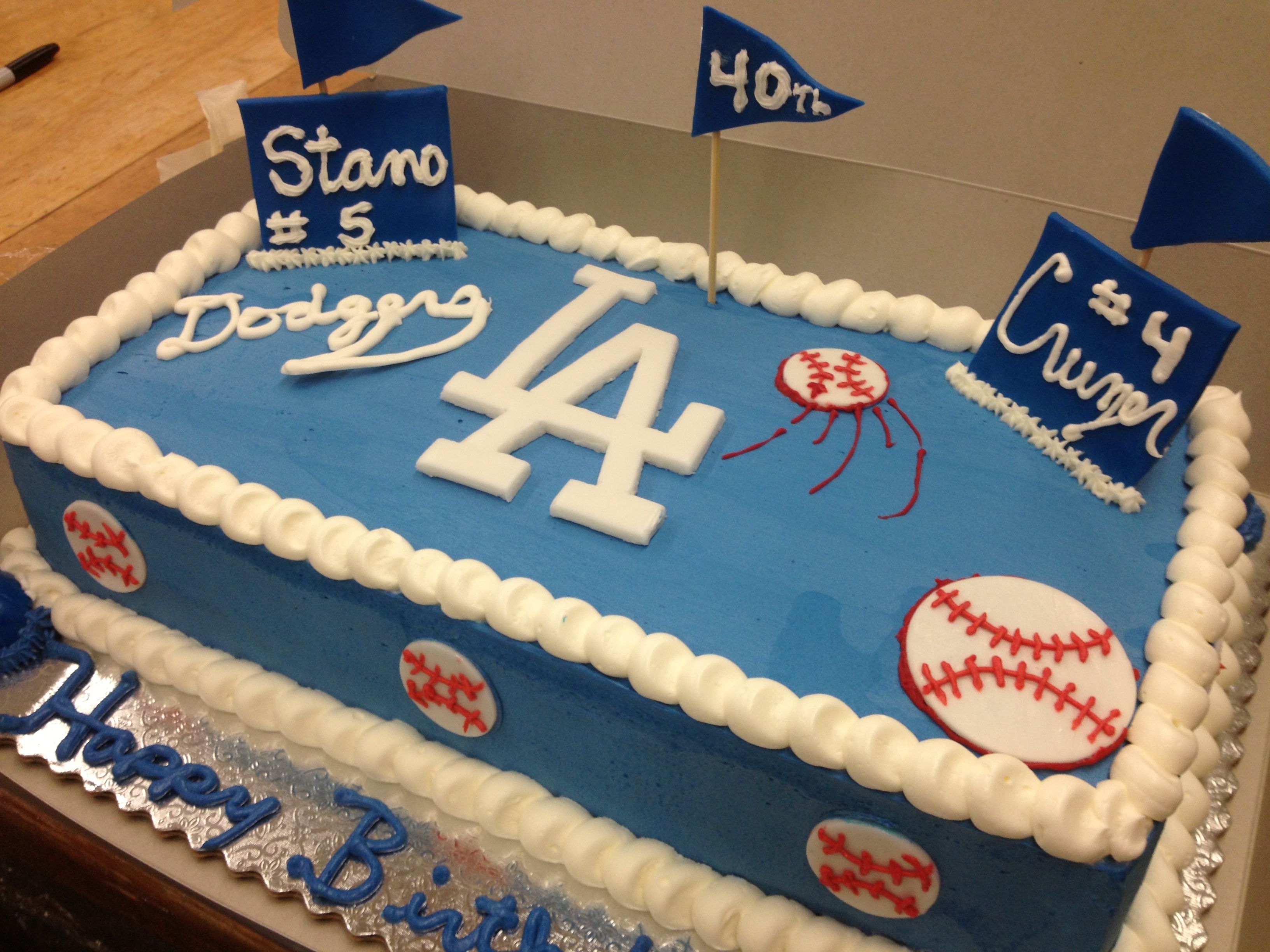 LA Dodgers Cake 2d813ae78d2c57dfc1db2ebab3e83821