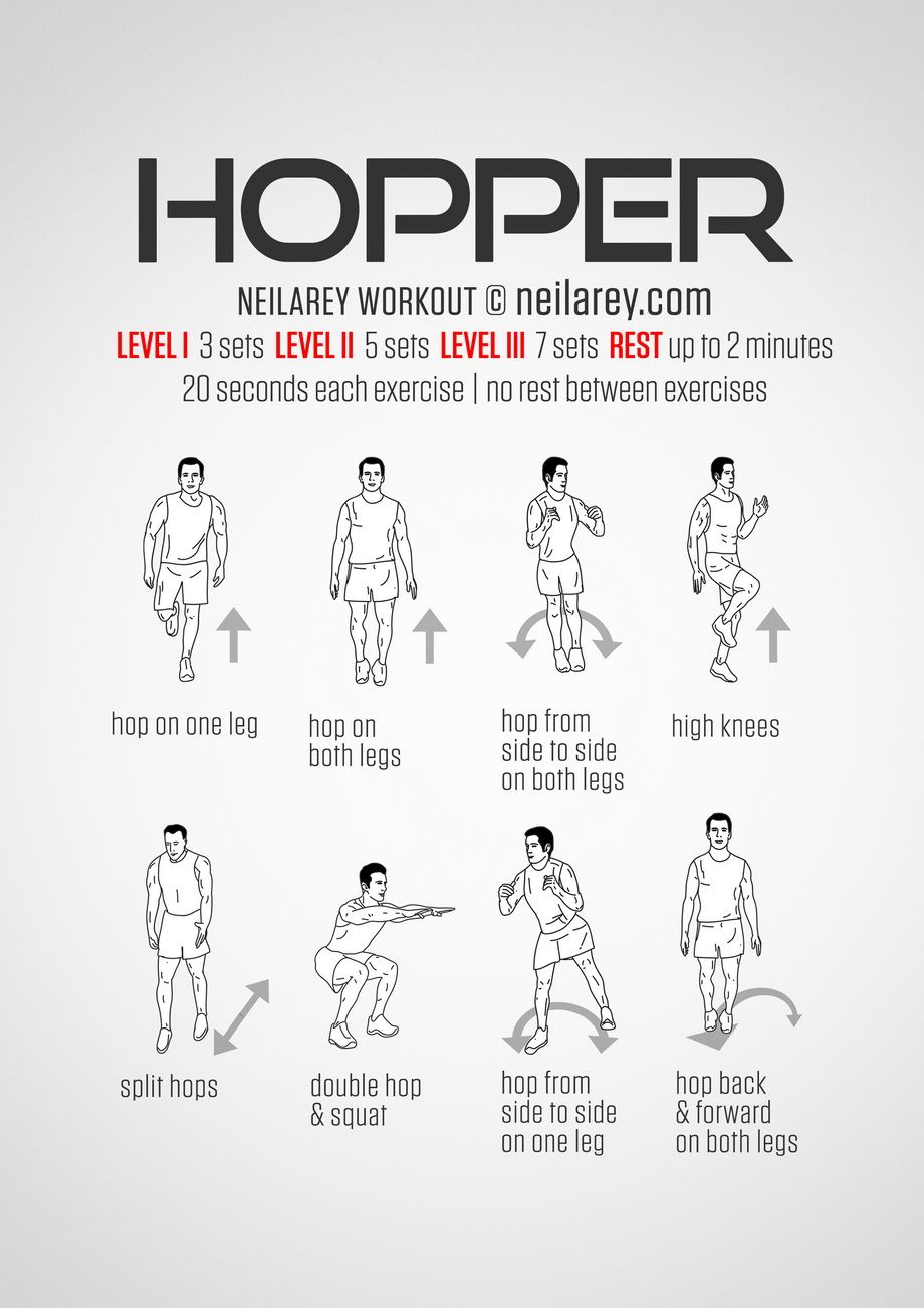 Hopper Workout Superhero workout, Hiit workouts for men