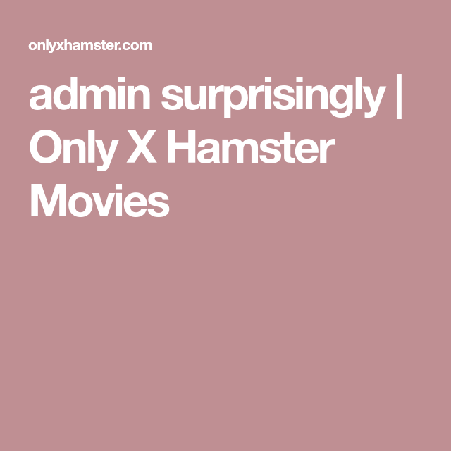 Hamstermovies