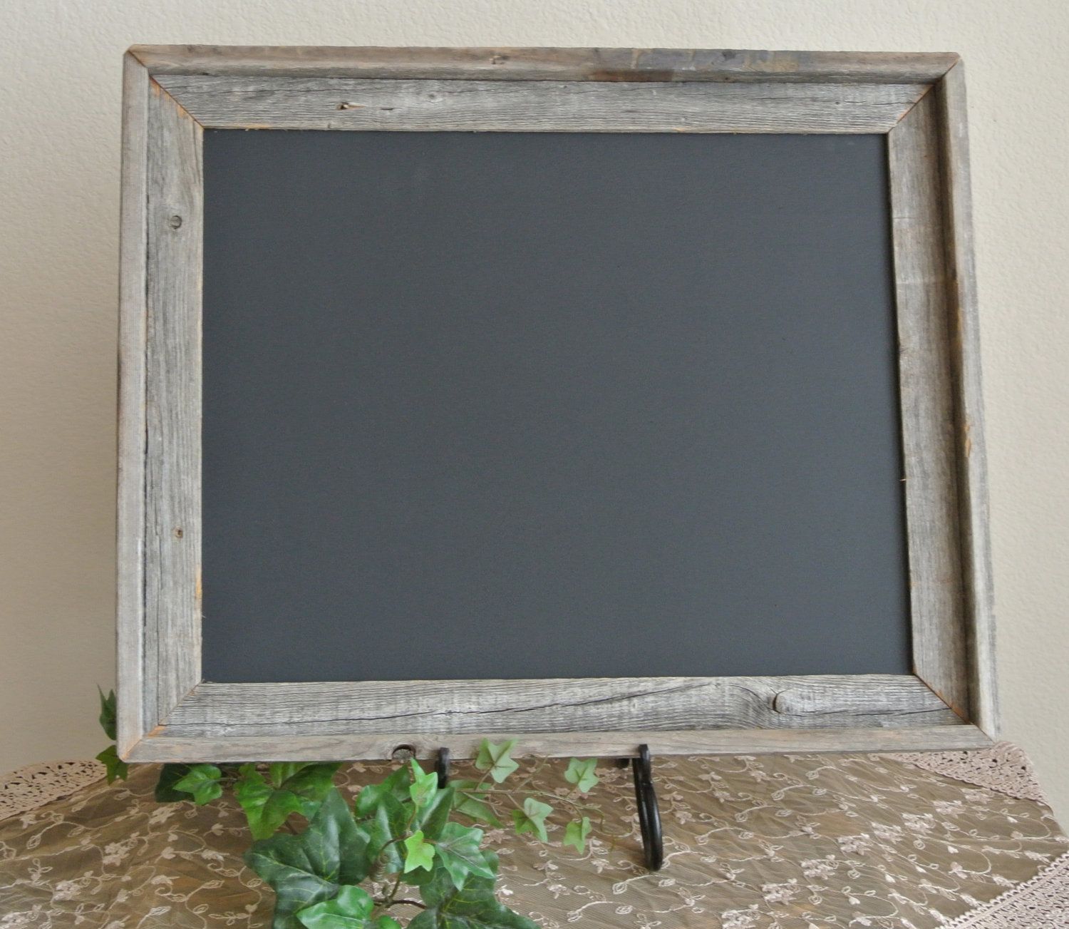 Up Cycled Old Barn Wood Frame Chalk Board Black Board Up Cycled Old Barn Wood Frame Chalk Board Black Board