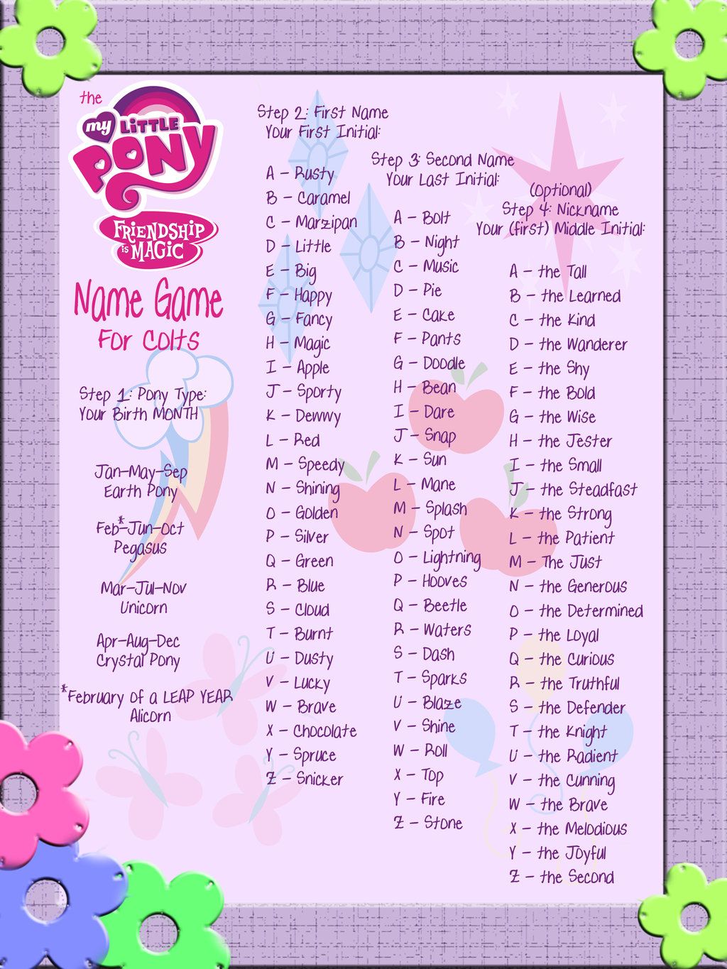 My Little Pony Phonics Fun - m My Little Pony Phonics Fun - m