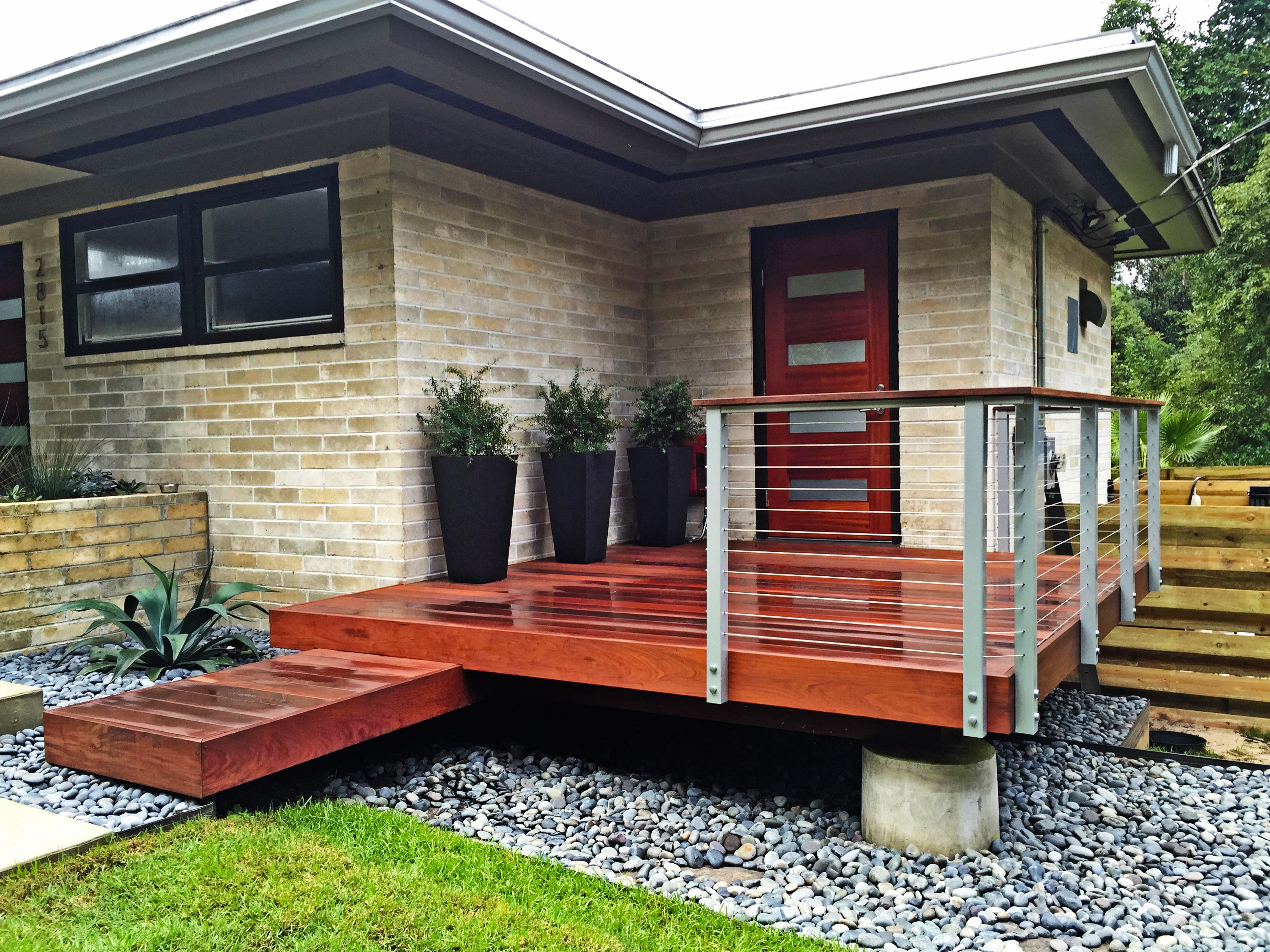 front porch deck Decks & Their ponents Pinterest