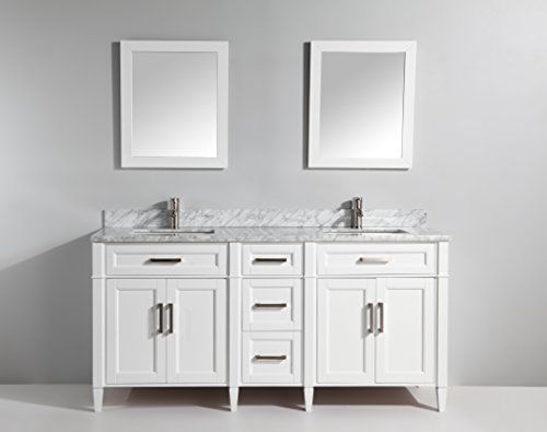 Vanity Art 72 Inch Bathroom Set With Carrara Marbl S Com Dp B01ipyy2xs R Double Sink Vanity Art 72 Inch Bathroom Set, Frameless Vanity Mirror 72 Inches