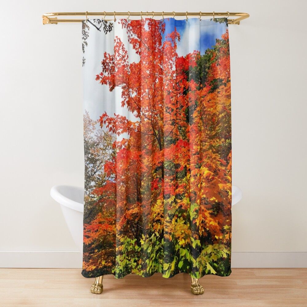 Seaside Scenery Waterproof Polyester Shower Curtain Mermaid Shower Curtain Cheap Shower Curtains Bathroom Window Curtains