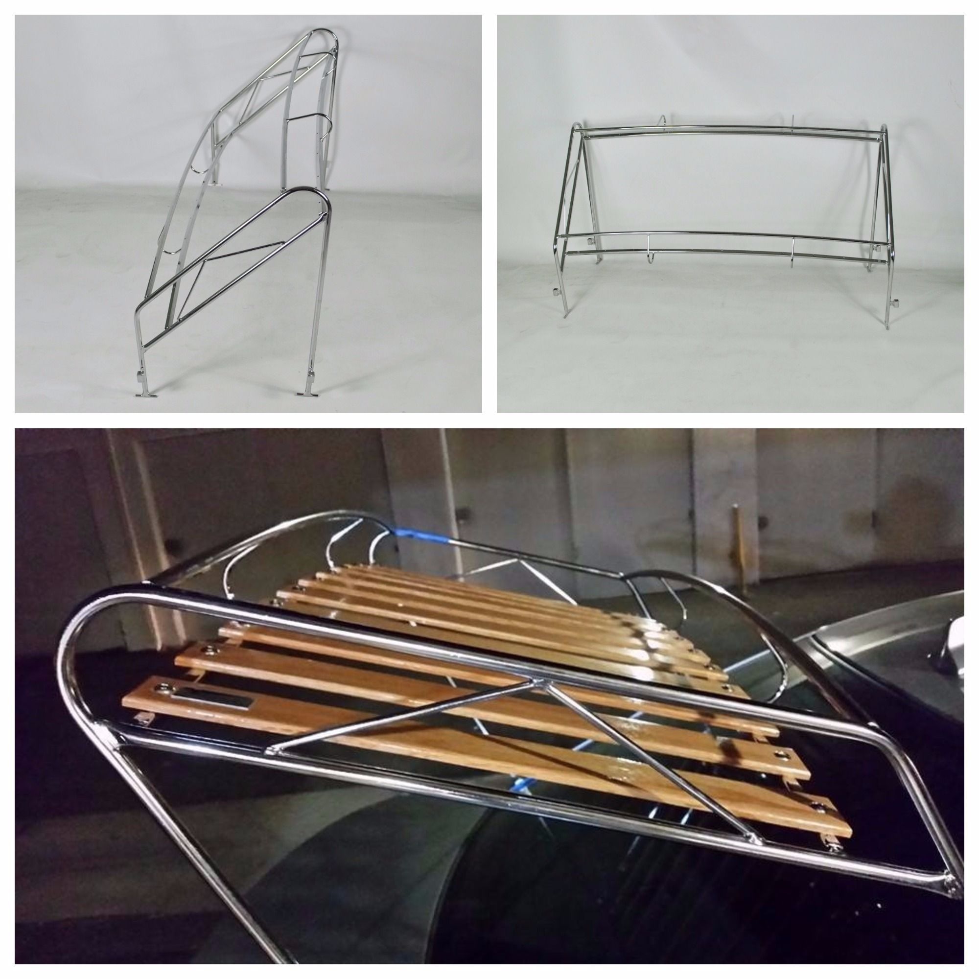 Triple Chrome Plated Rare Jim Dandy Rack Rolled Into Our For Triple Chrome Plated Rare Jim Dandy Rack Rolled Into Our For Production Foreign Concepts Vw And Here Is The Finished Product