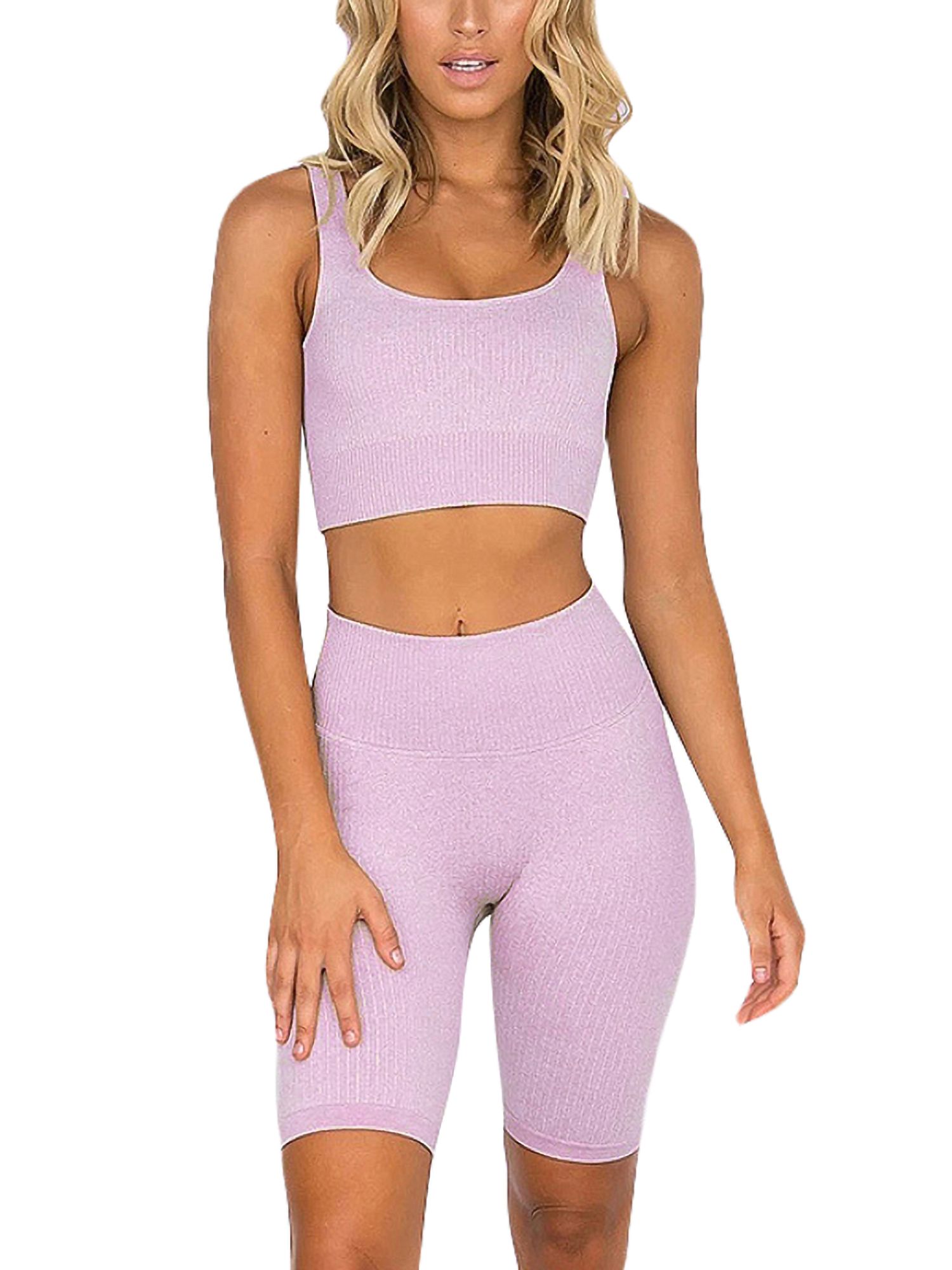 Summer Short Set fitness wear work out gear Women 2pcs Yoga set gym clothes Women Yoga Set