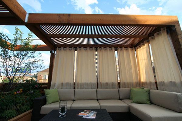 Outdoor Curtains Designs Ideas Love this look pergola - persianas para exterior Outdoor Curtains Designs Ideas Love this look pergola - persianas para exterior