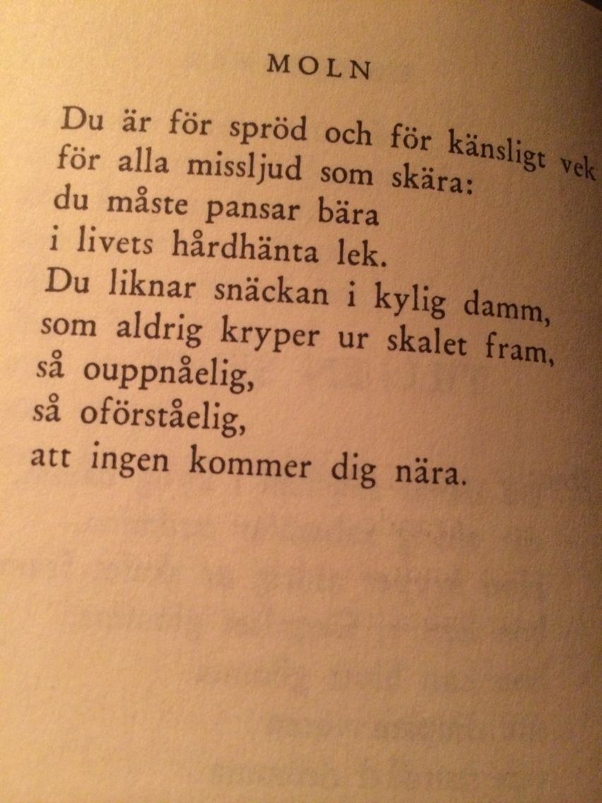 Dating dikt för henne