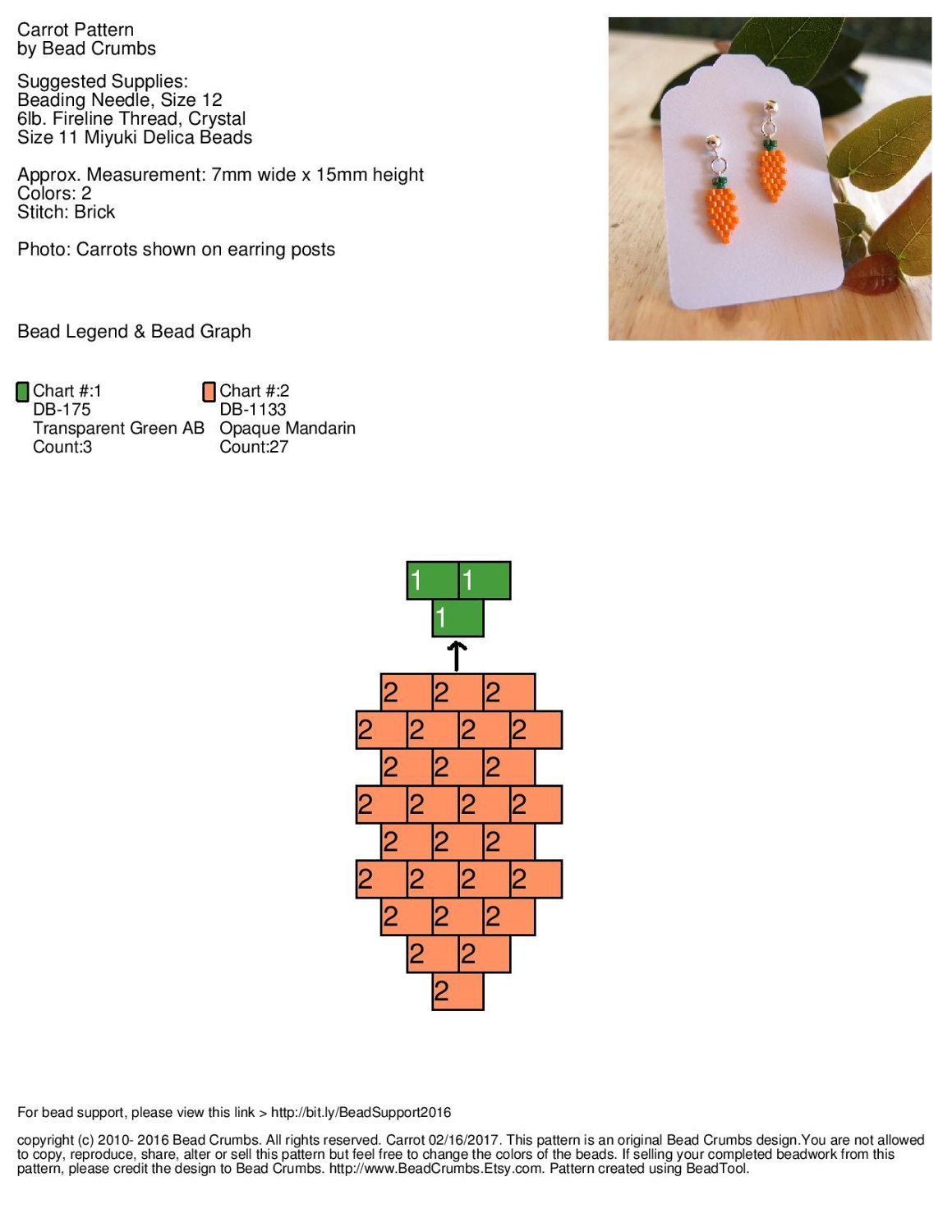 BIRTHDAY PARTY PONY BEAD BANNER PDF PATTERN ONLY