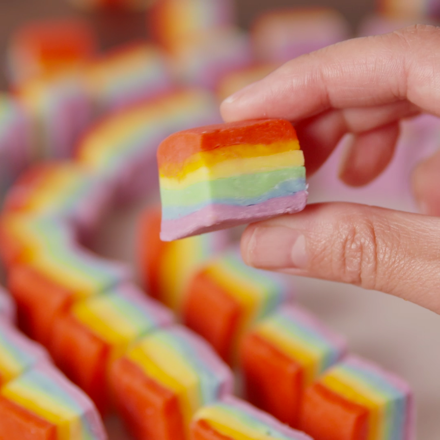 Rainbow Fudge