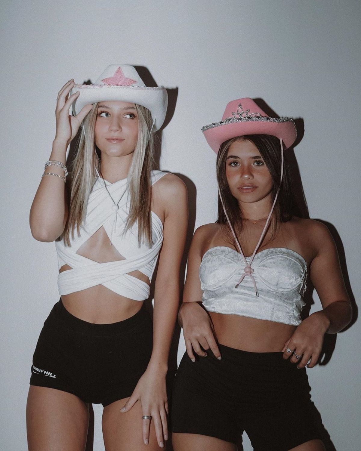 MADS LEWIS and NESSA BARRETT at a Photoshoot, June MADS LEWIS and NESSA BARRETT at a Photoshoot, June