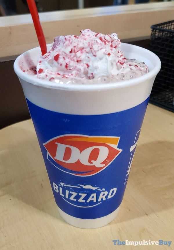 Dairy Queen Peppermint Hot Cocoa Blizzard Food, Food reviews