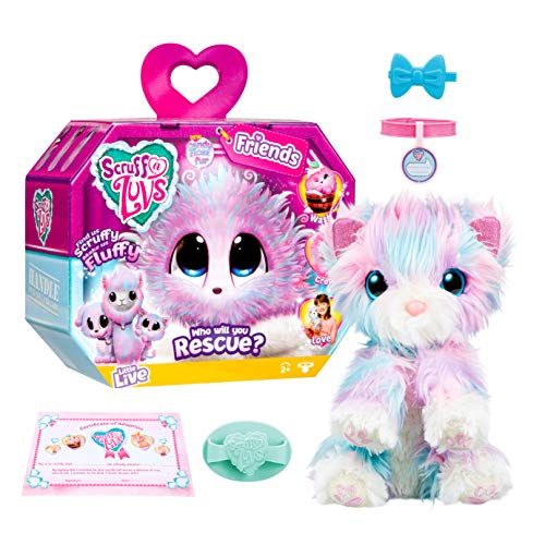 Who Will You Rescue Will Your Scruffaluv Be A Puppy Kitten Or Llamawash Them Dry Them And Groom Them To Reveal Who They Areincludes Brush And Hair Clip For You To Groom Your Scruffaluv And A Collar And Tag To Name Themeach Scruffaluv Comes With An Adoption Certificatenew Cotton Candy Fur Which Scruffaluv Will You Rescue Inside The Box Is A Mystery Pet Waiting For You To Rescue It These Little Abandon Pets Need Your Love And Your Help Your Scruffaluv Arrives As A Sad Ball Of Matted Fur But Once Kids Toy Gifts, Toys Gift, Kids Toys, Little Live Pets, Little Girl Toys, Cool Toys For Girls, Doll Toys, Pet Toys, Muñeca Baby Alive