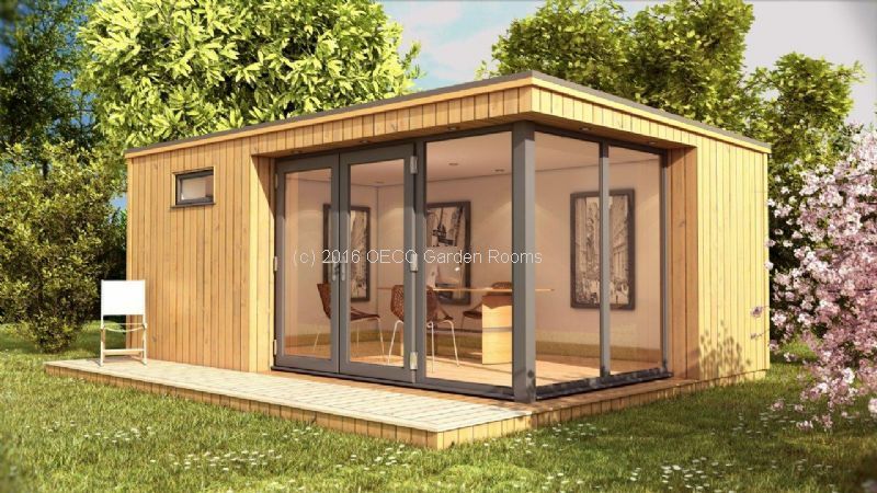 Http Www Oecogardenrooms Co Uk Garden Offices Corner Office Corner Clic Garden Offices From Oeco