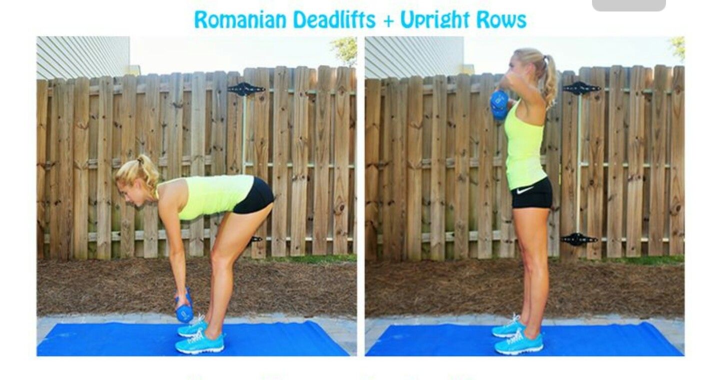 Romanian Deadlift upright row Overhead Press, Wod, Lunges, Pressing