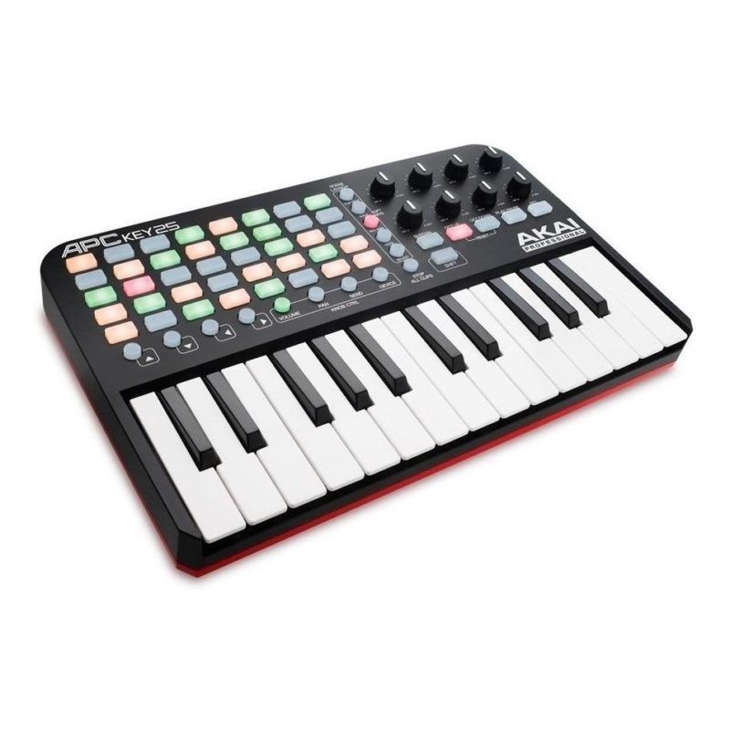 Controlador Midi Usb 25 Teclas Akai Apc Key 25 Teclado Dj Teclado Usb Ableton Live