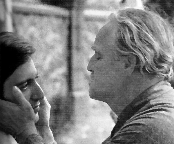 Al Pacino and Marlon Brando - "The Godfather" | Al pacino, Marlon