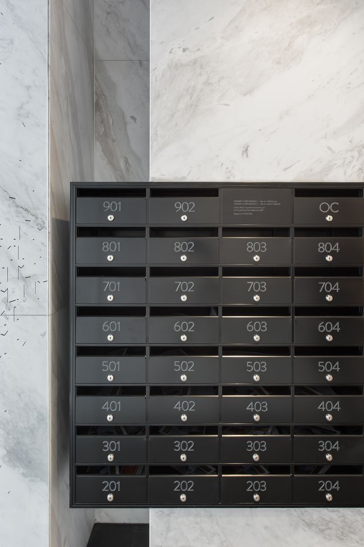 Goodbye Messy Package Rooms Hello Sleek And Stylish Package Concierge Lockers Just Another Beautiful Room At Flats Studio Interior Lockers Design Trends 2018