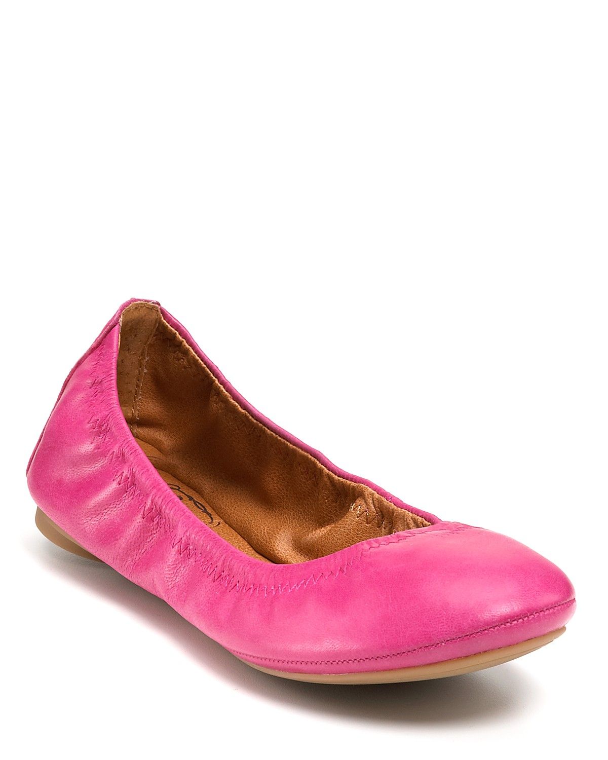 pink canvas flats