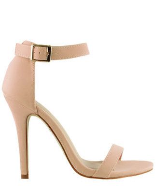Available In Black And Open Toe Ankle Strap Lightly Padded Insole 4 Inch Heel Available In Black And Open Toe Ankle Strap Lightly Padded Insole 4 Inch Heel