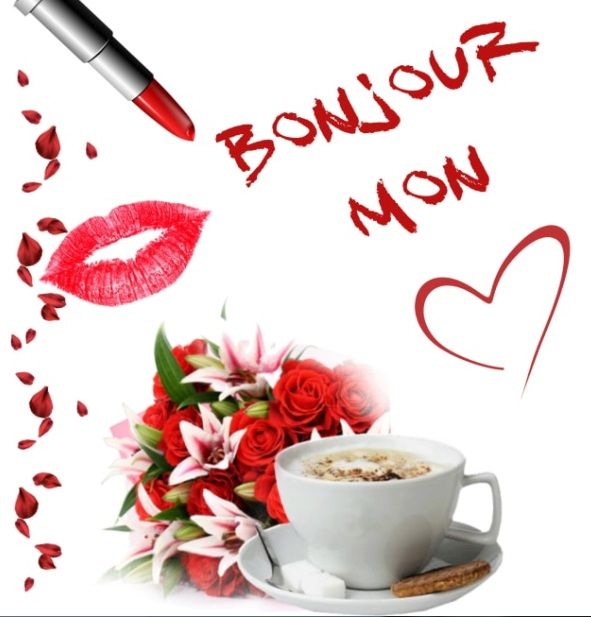 Bonjour Mon Cheri A Moi en 2020 Image bonjour mon coeur