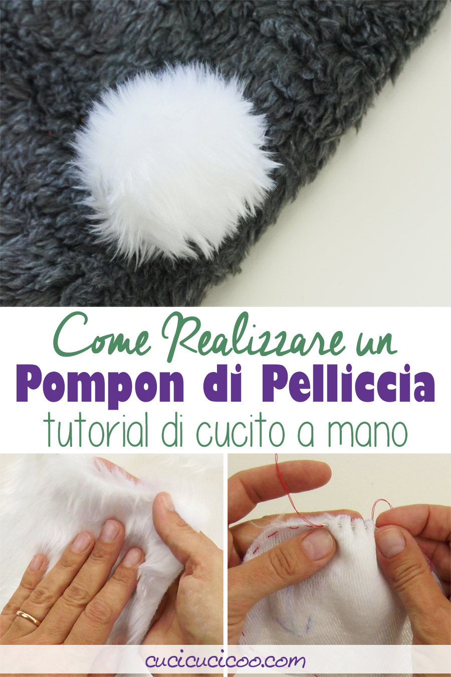Impara come cucire un pompon di pelliccia sintetica! Sono perfetti per cappelli, fasce per i capelli, portachiavi e tanto ancora! Questo tutorial di cucito a mano è semplice anche per chi non sa cucire! #ponpom #pompom Sewing Patterns Free, Free Sewing, Easy Sewing, Crochet Patterns, Fabric Shears, Fabric Scissors, Sewing Hacks, Sewing Tutorials, Sewing Ideas