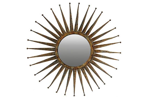 Alma Bronze Starburst Mirror 46 On 129 Sunburst - Household Essentials Bronze Sunburst Wall Mirror Alma Bronze Starburst Mirror 46 On 129 Sunburst - Household Essentials Bronze Sunburst Wall Mirror