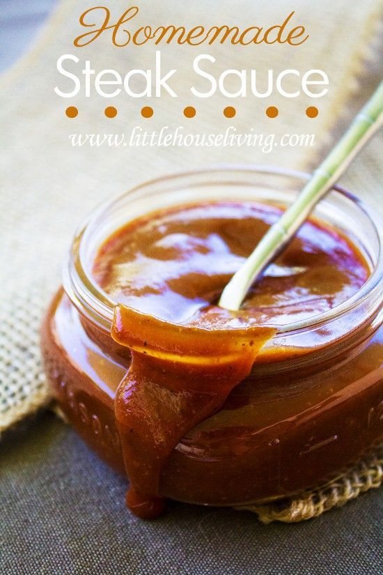 Homemade Steak Sauce Recipe Homemade Steak Sauce Recipe