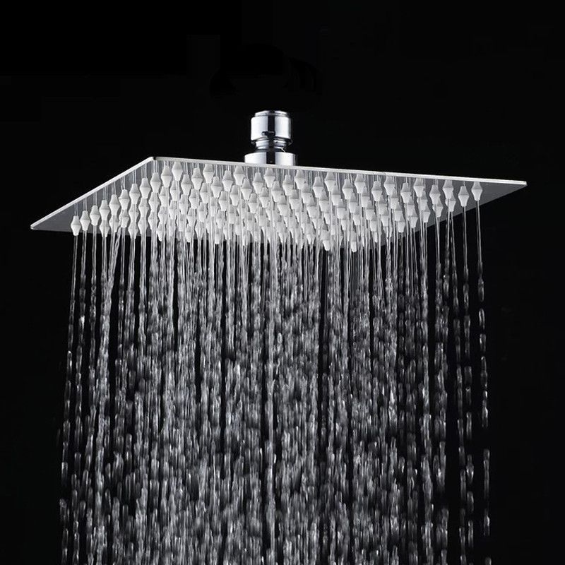 Type Fixed Support Shower Head Feature Water Saving Heads Surface Finishing Chrome Material Abs Plastic Accessories Rainfall High Pressure - Rain Shower Arm Support Type Fixed Support Shower Head Feature Water Saving Heads Surface Finishing Chrome Material Abs Plastic Accessories Rainfall High Pressure - Rain Shower Arm Support